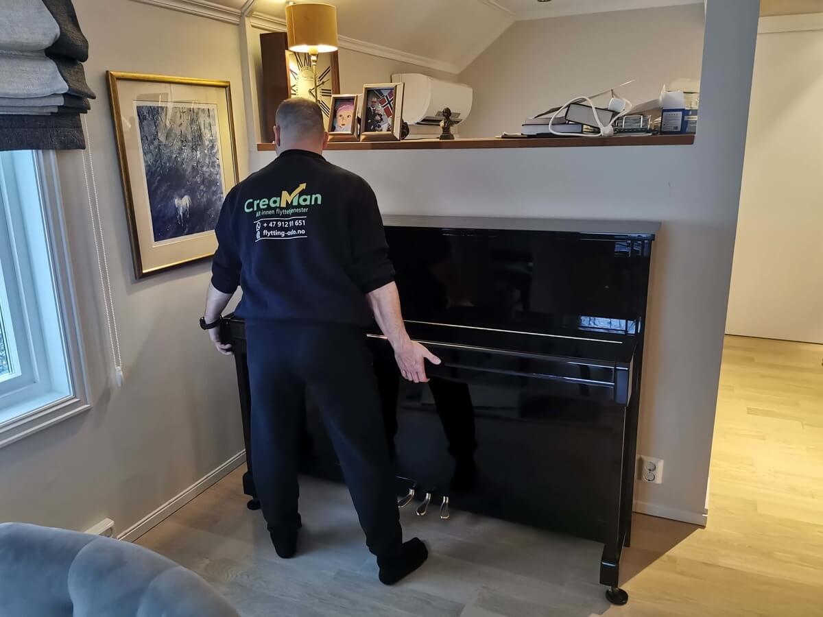 flytting av piano oslo