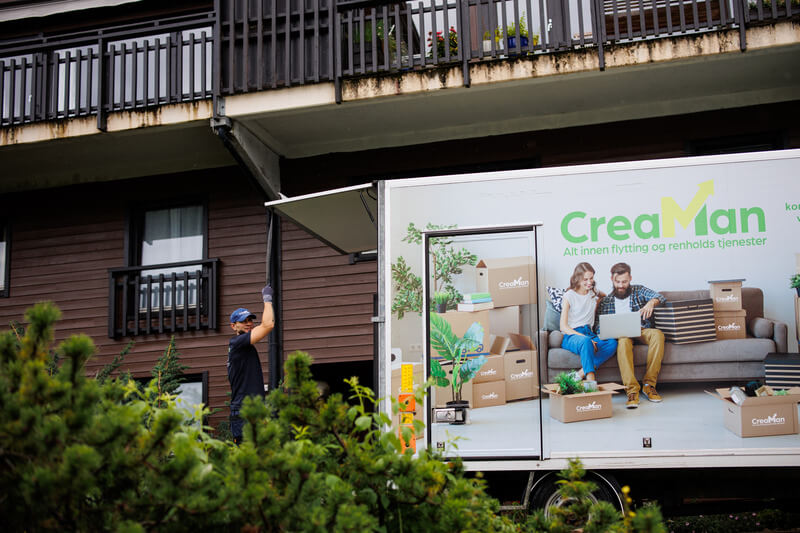 flytting med flyttebil